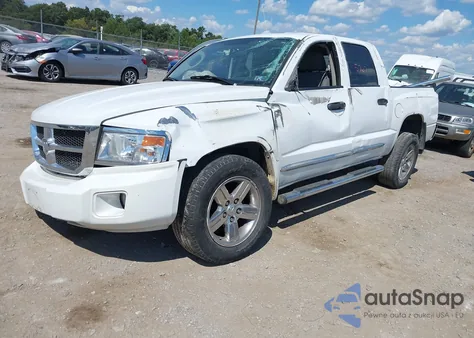 2008 Dodge Dakota Slt from USA, damaged, VIN 1D7HW48KX8S512319